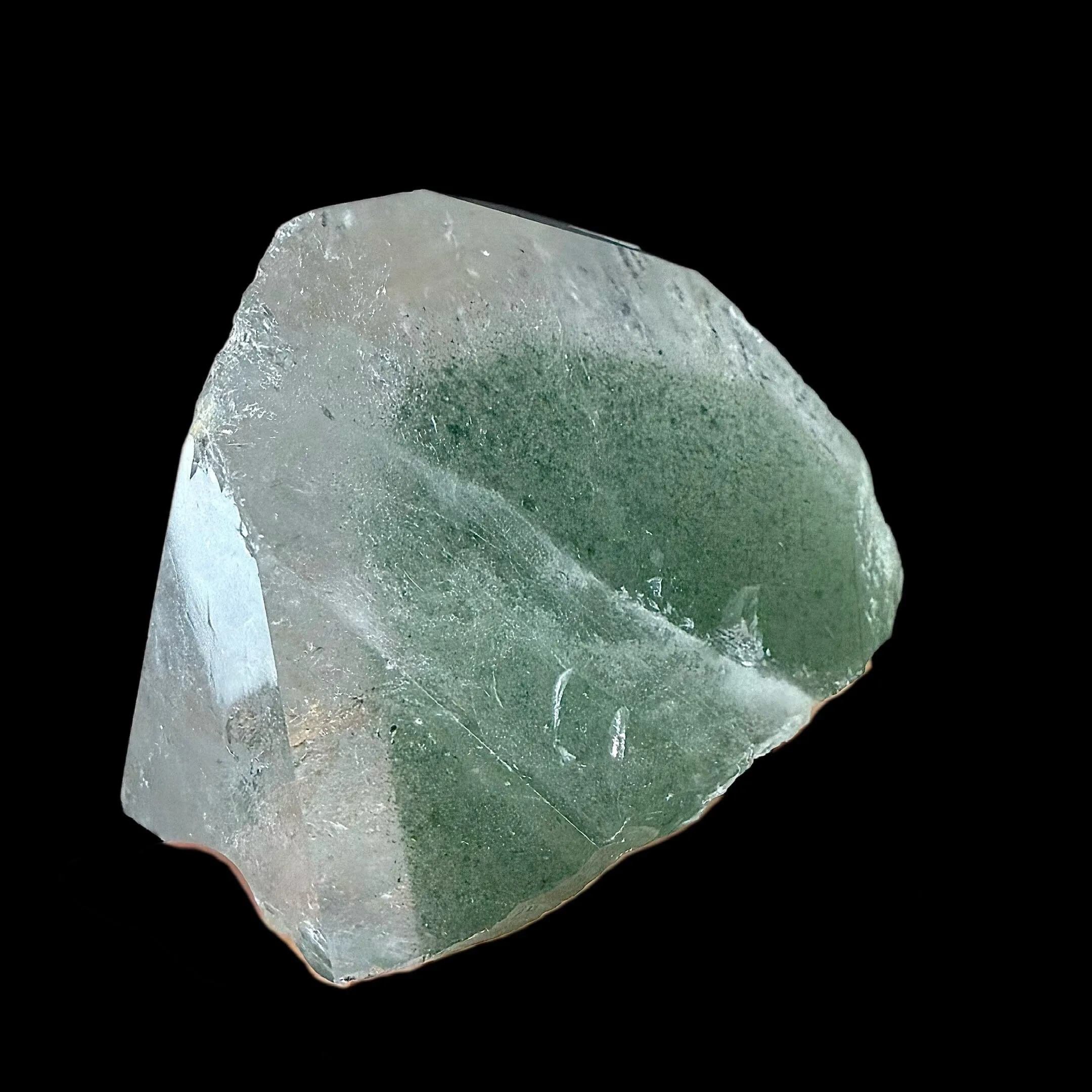 Chlorite in Clear Quart Point | SELF STANDING | Large Quartz Point | Fine Mineral | Superb Minerals | Collectors Piece - image 3
