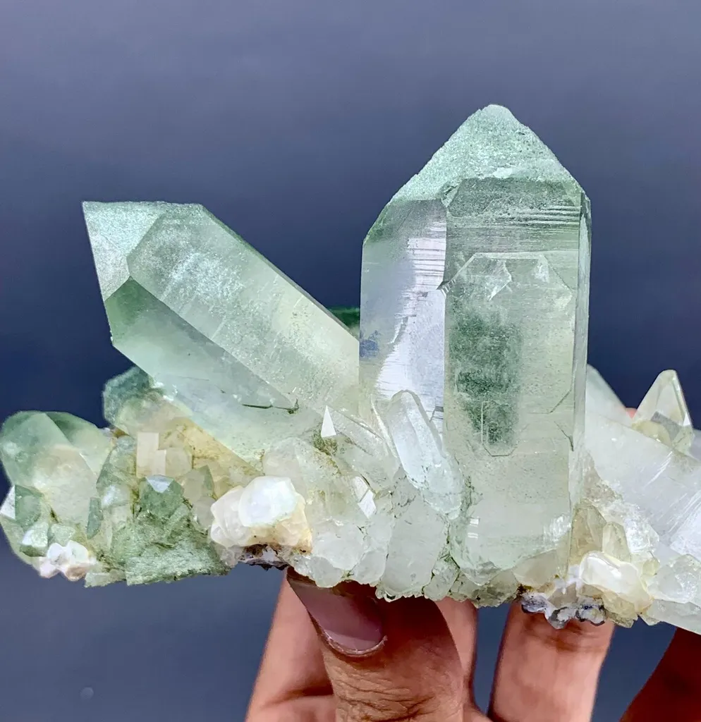 Chlorite included Phantom Quartz from Pakistan - image 3