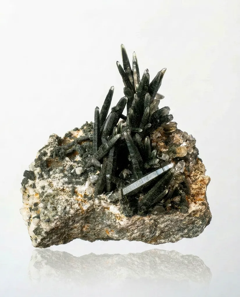 Chlorite Quartz - Ganesh Himal, Nepal, Himalayas image