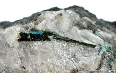 Chloroxiphite With Diaboleite in Mendipite - image 2
