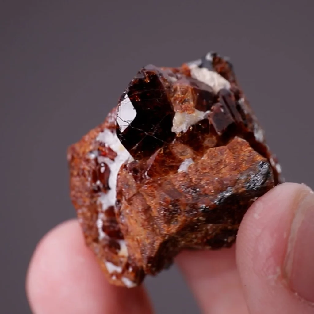 Chondrodite from Tilly Foster Iron Mine, New York, USA - image 1