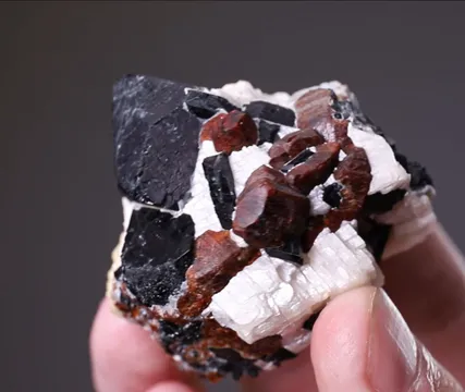 Chondrodite with Spinel