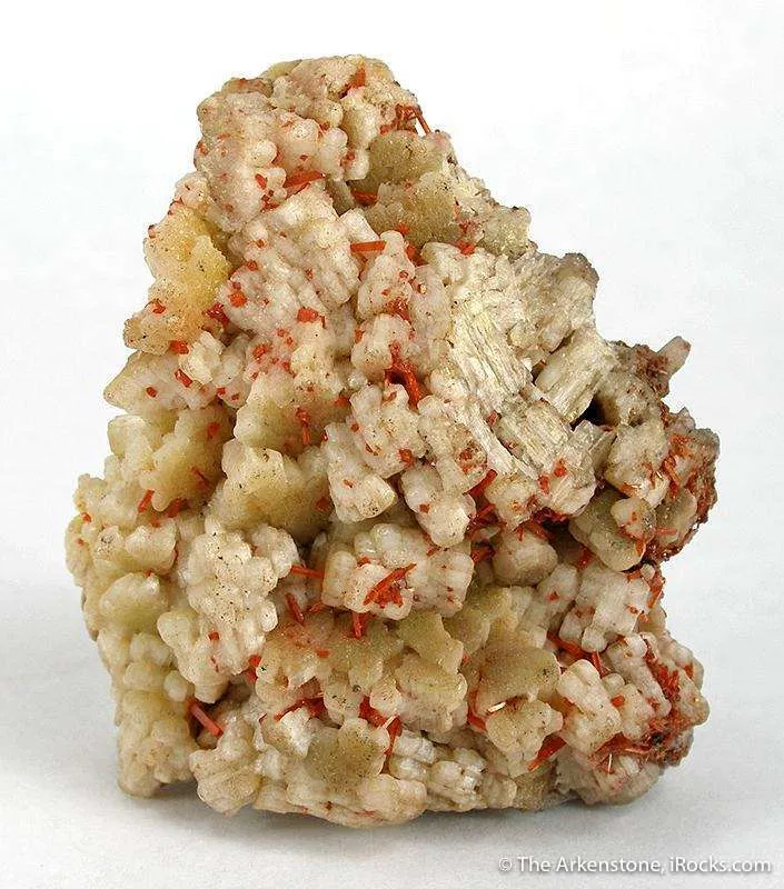 Chrome Cerussite With Crocoite image