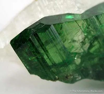 Chrome Tourmaline With Quartz - image 2