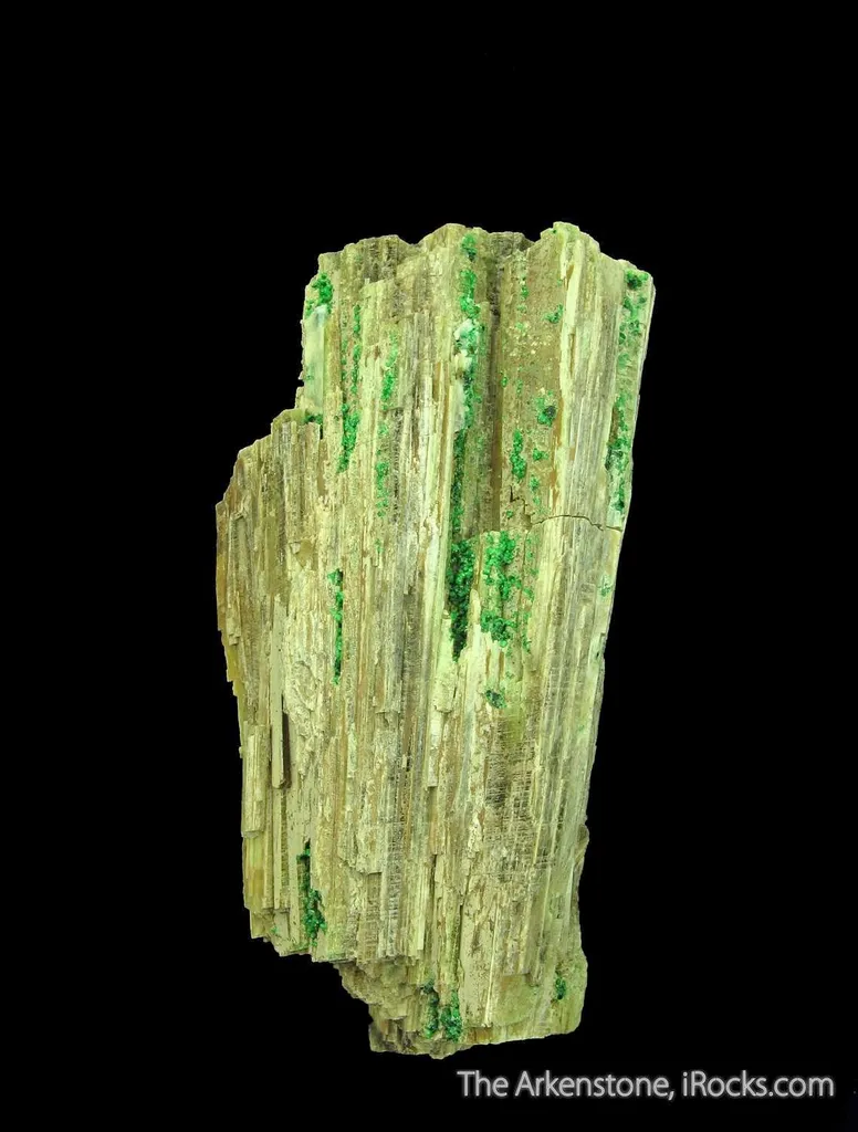 Chromian Grossular Garnet on Diopside - image 6