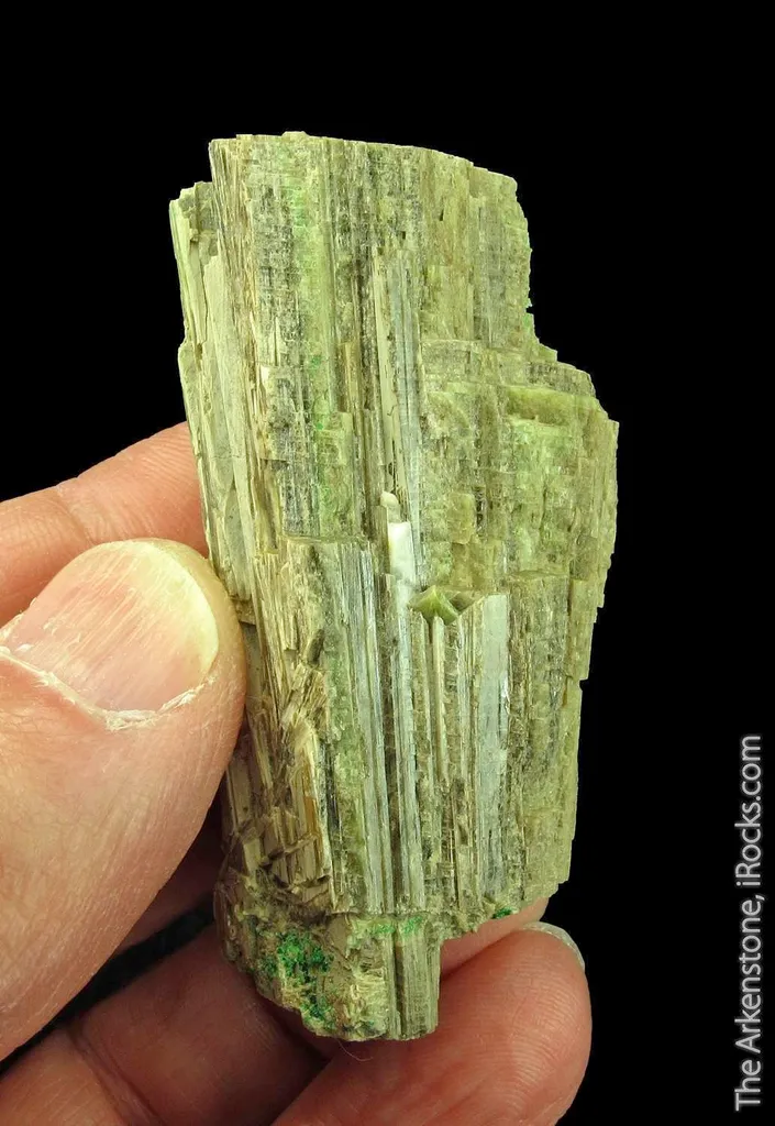 Chromian Grossular Garnet on Diopside - image 5