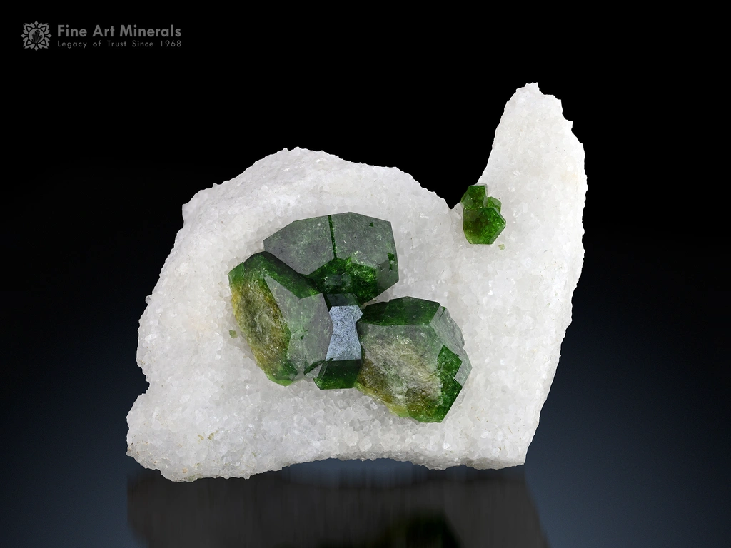 Chromium from Dassu, Braldu Valley, Shigar District, Gilgit-Baltistan, Pakistan image