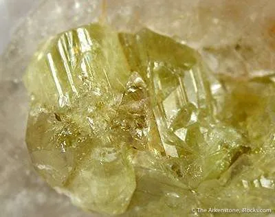 Chrysoberyl on Quartz - image 2