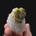 Chrysoberyl on Quartz - image 2