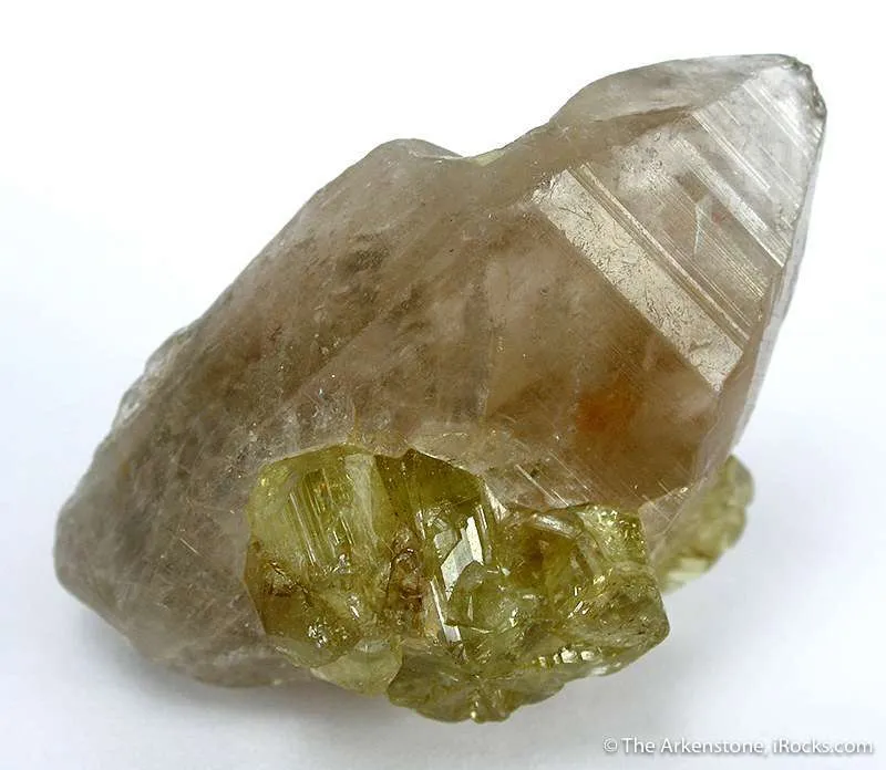 Chrysoberyl on Quartz image