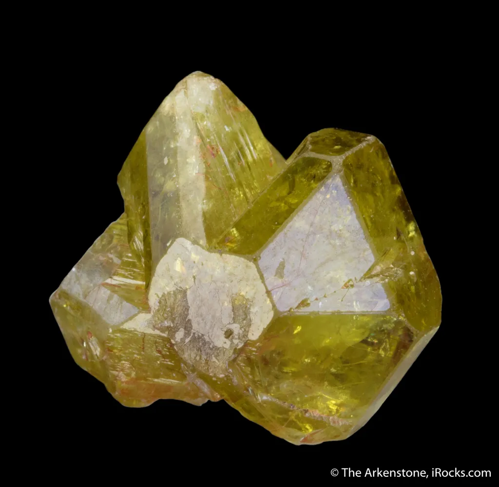 Chrysoberyl (twinned) - image 2