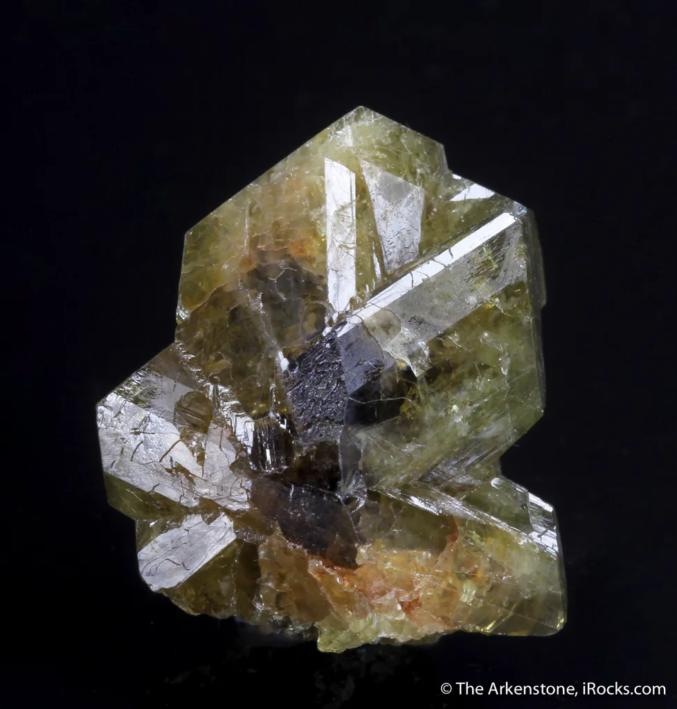 Chrysoberyl (twinned) image