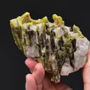 Chrysoberyl with Quartz - image 2
