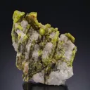 Chrysoberyl with Quartz - image 1