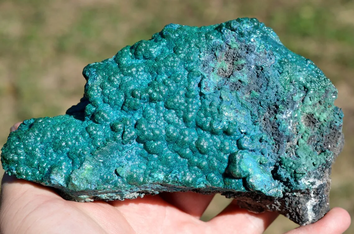 Chrysocolla 770 grams - Star Mine, Katanga, Congo - image 2