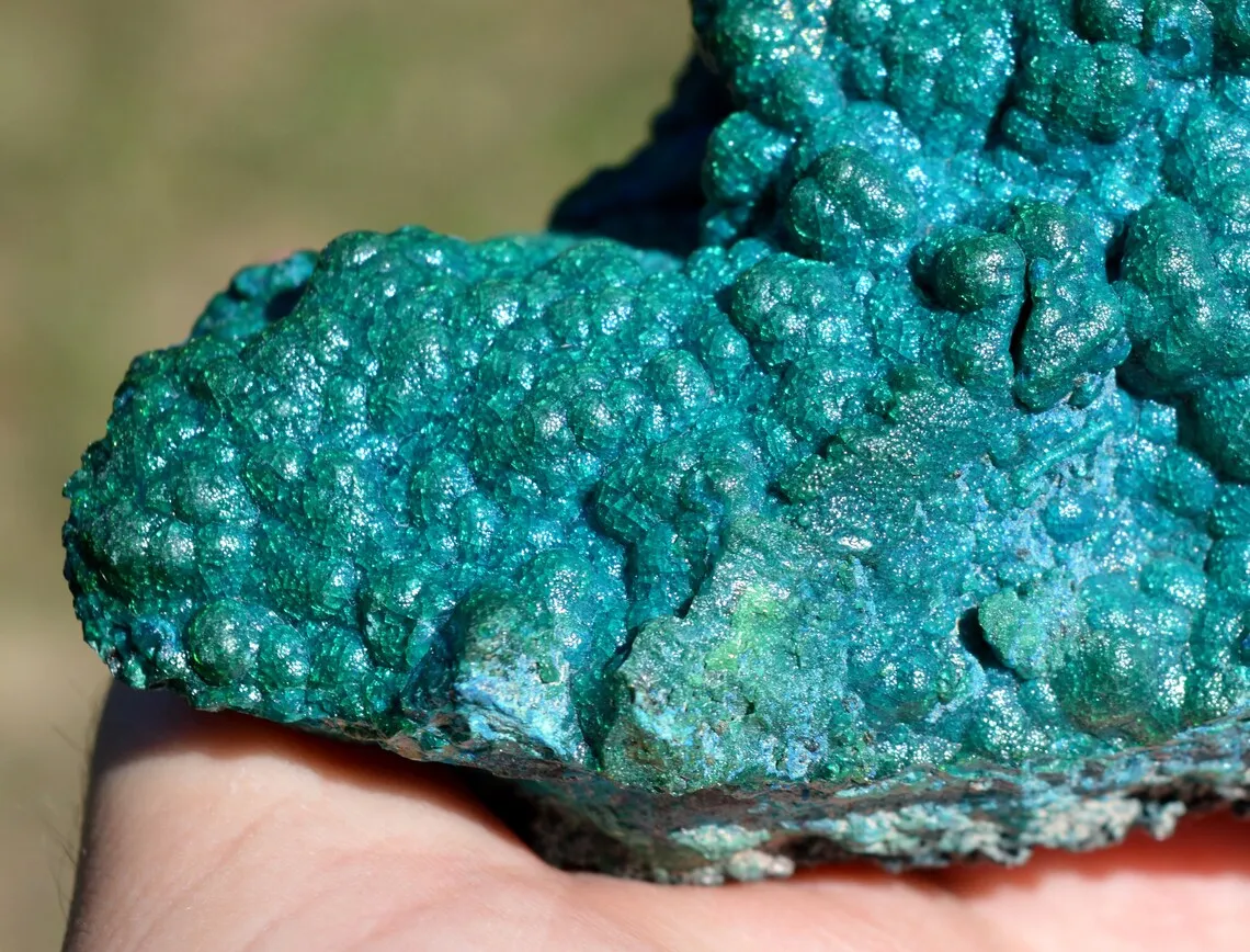 Chrysocolla 770 grams - Star Mine, Katanga, Congo - image 3