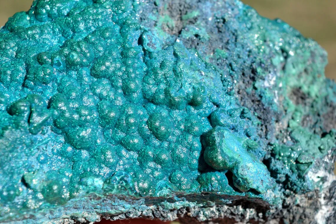 Chrysocolla 770 grams - Star Mine, Katanga, Congo - image 4