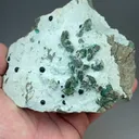 Chrysocolla after Azurite with Malachite - image 2