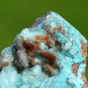 Chrysocolla after Malachite after Anhydrite & quartz - 217 grams - Tenke-Fungurume area, DR Congo - image 3