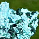 Chrysocolla after Malachite after Anhydrite & quartz - 242 grams - Tenke-Fungurume area, DR Congo - image 5