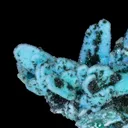 Chrysocolla after Malachite, with Quartz & Malachite - image 5