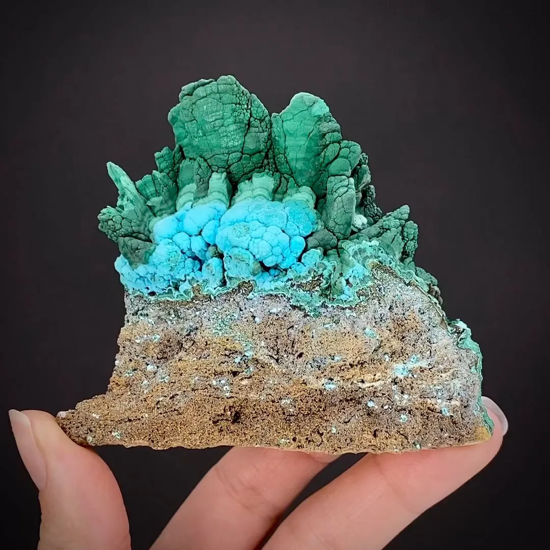 Chrysocolla and Malachite - image 1