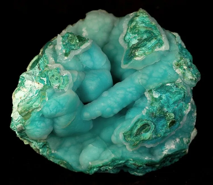 Chrysocolla, Azurite image