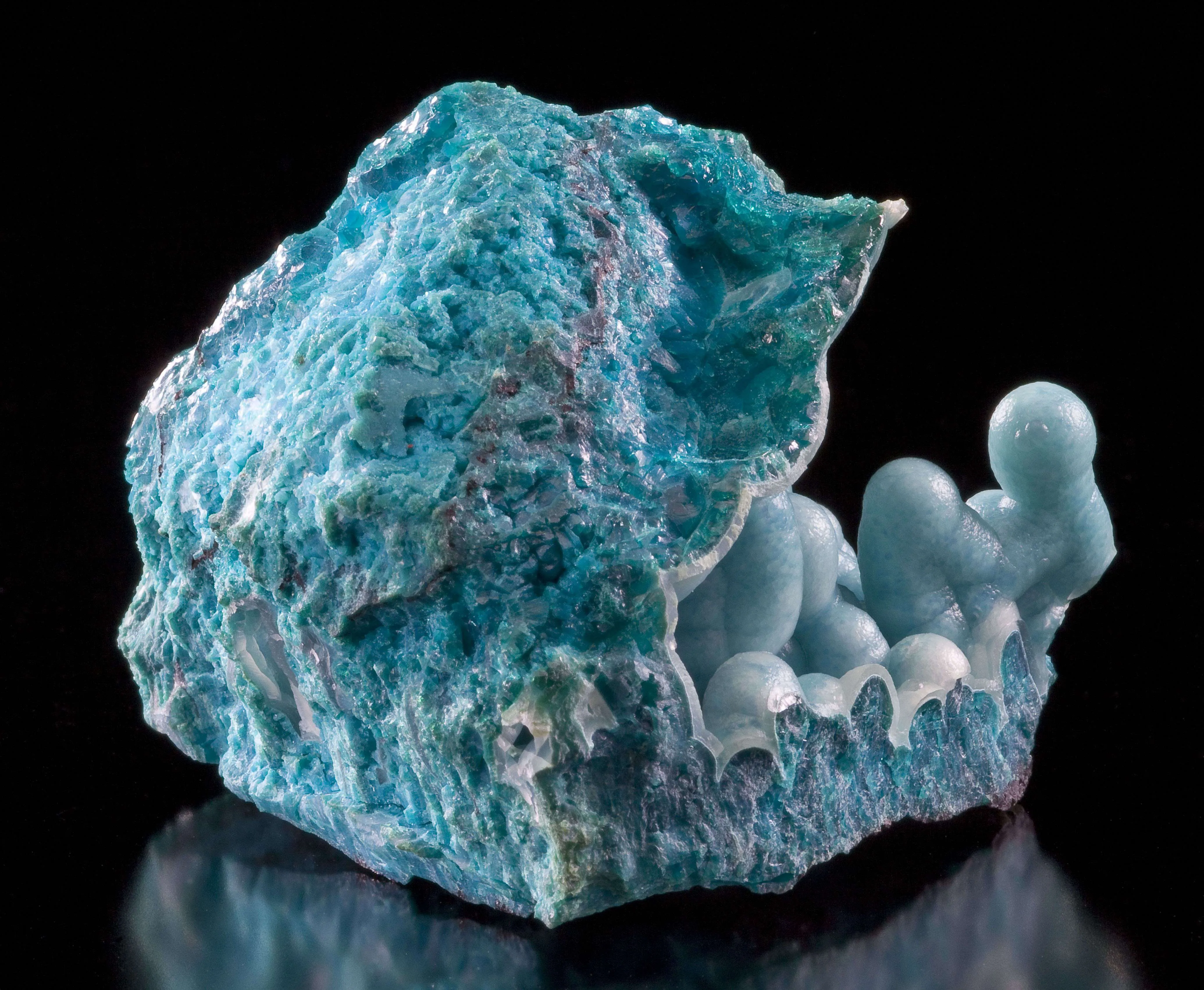 Chrysocolla Coated By Chalcedony - image 4