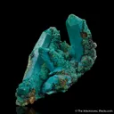 Chrysocolla coating Quartz - image 3