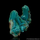 Chrysocolla coating Quartz - image 4