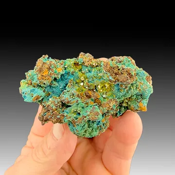 Chrysocolla from Baita, Bihor County, Romania