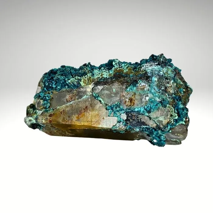 Chrysocolla from Peru, Huancavelica, Julcani District, Tentadora Mine - image 7