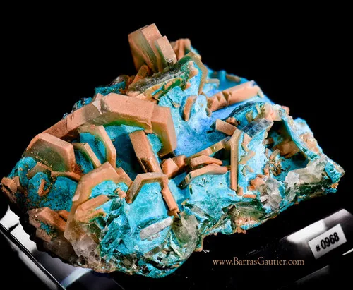 Chrysocolla from Shangulowé Mine, Kambove, Kambove Territory, Haut-Katanga, DR Congo - image 2