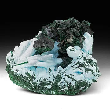 Chrysocolla from Tenke-Fungurume area, Lualaba, DR Congo