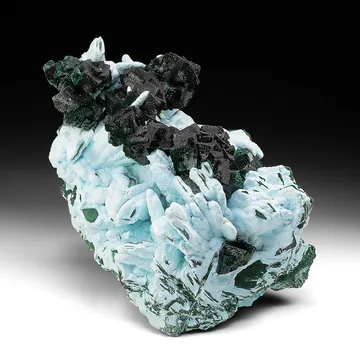 Chrysocolla from Tenke-Fungurume area, Lualaba, DR Congo