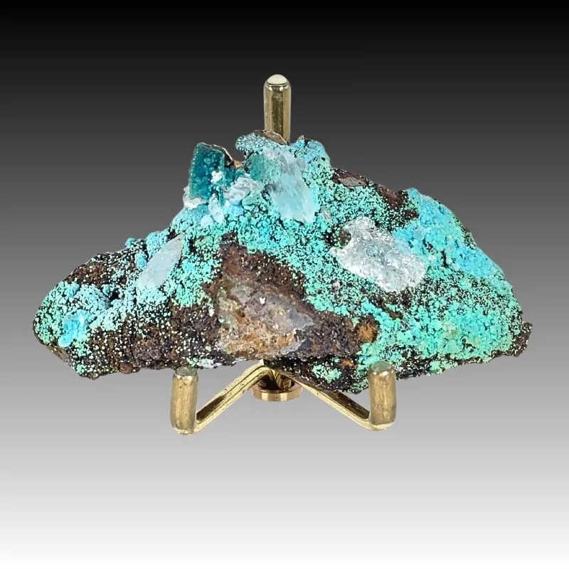 Chrysocolla from Tentadora Mine in the Huancavelica Region Peru image