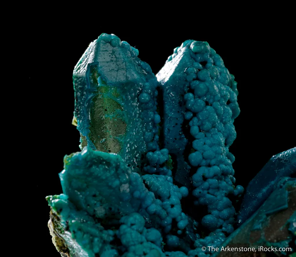 Chrysocolla in Quartz - image 5