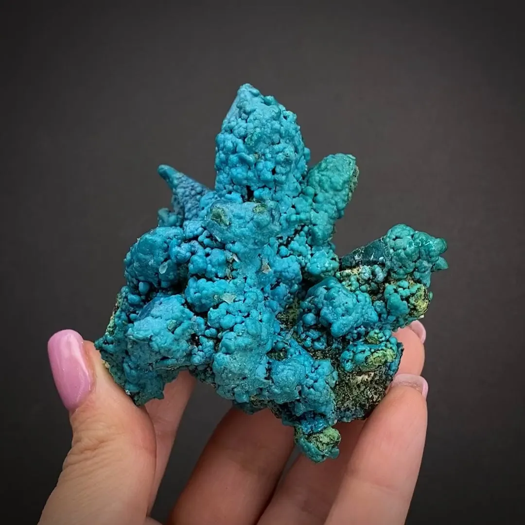 Chrysocolla in Quartz - image 2