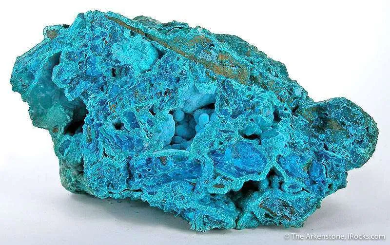 Chrysocolla In Tyrolite With Clinotyrolite image