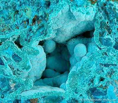 Chrysocolla In Tyrolite With Clinotyrolite - image 3