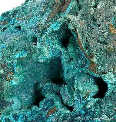 Chrysocolla In Tyrolite With Clinotyrolite - image 2