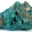 Chrysocolla In Tyrolite With Clinotyrolite - image 1