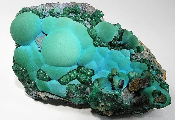 Chrysocolla, Malachite image