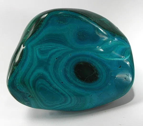 Chrysocolla, Malachite image