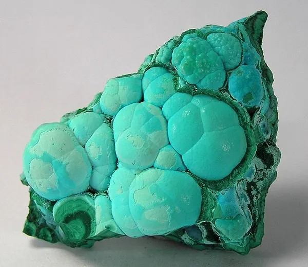 Chrysocolla, Malachite image