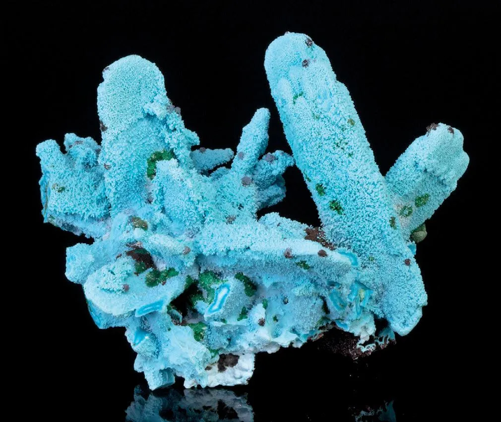 Chrysocolla, Malachite after Azurite image