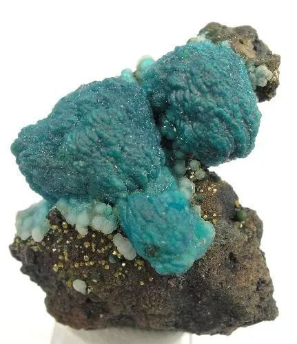 Chrysocolla, Malachite, Azurite, Wulfenite image