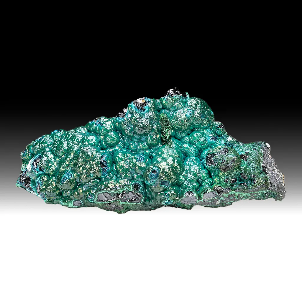 Chrysocolla on Heterogenite image