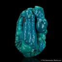 Chrysocolla on Malachite - image 1