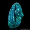 Chrysocolla on Malachite - image 4